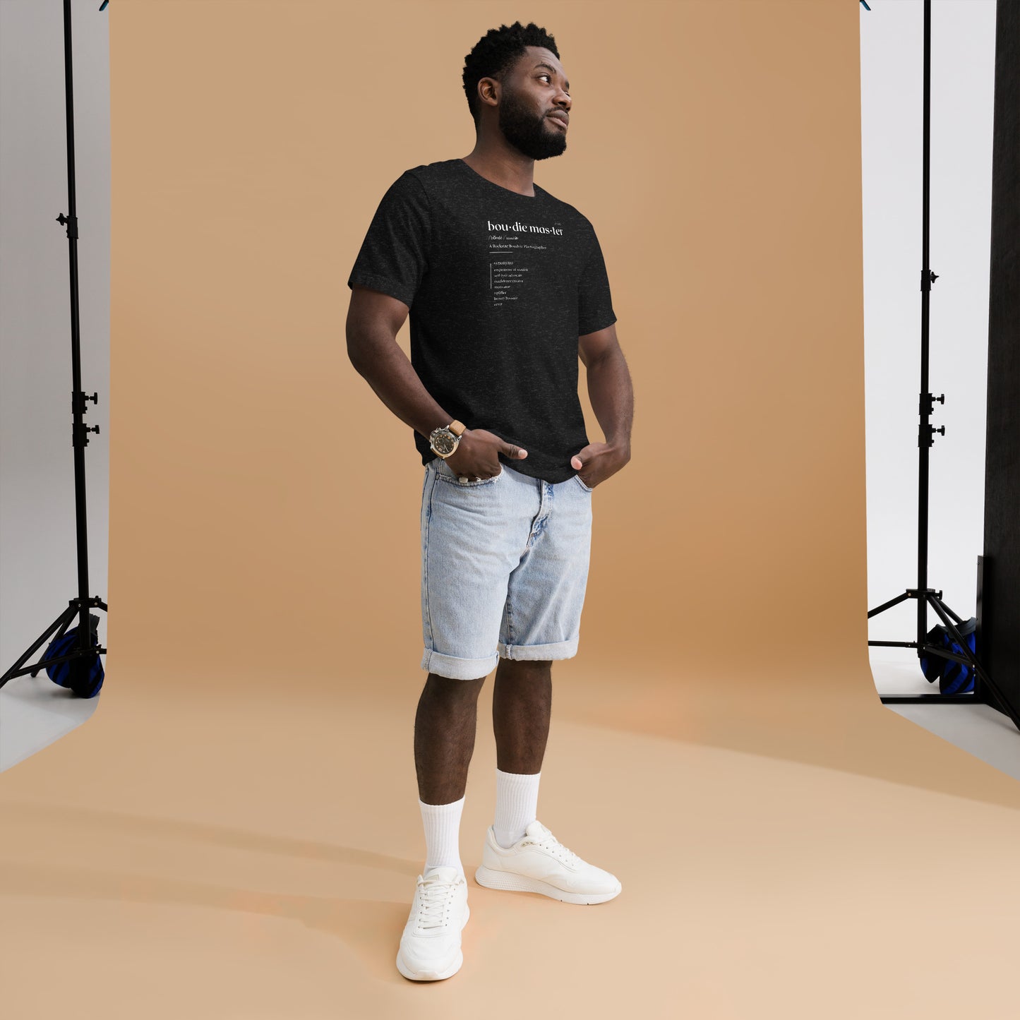 "Boudie Master Defined" Unisex t-shirt