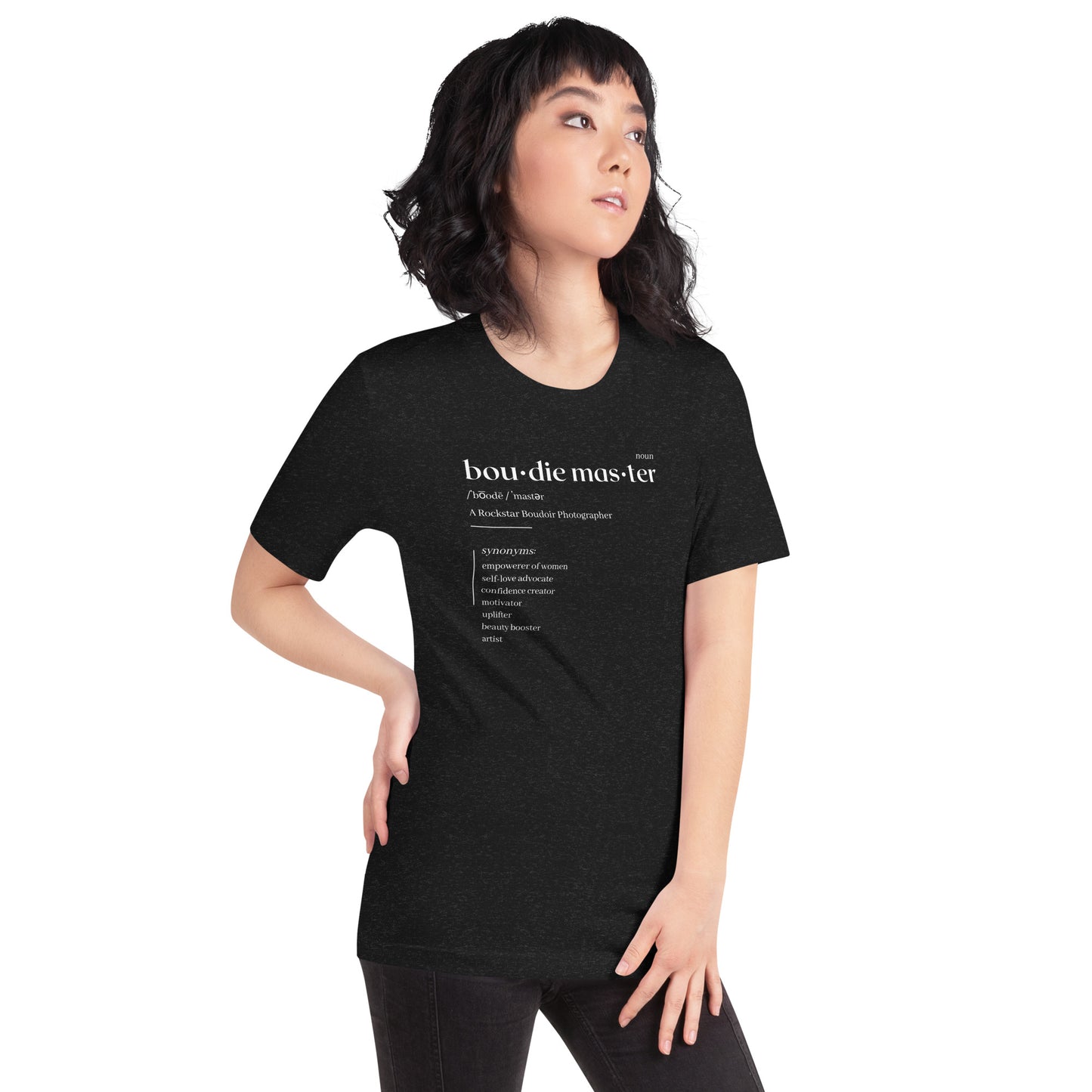 "Boudie Master Defined" Unisex t-shirt